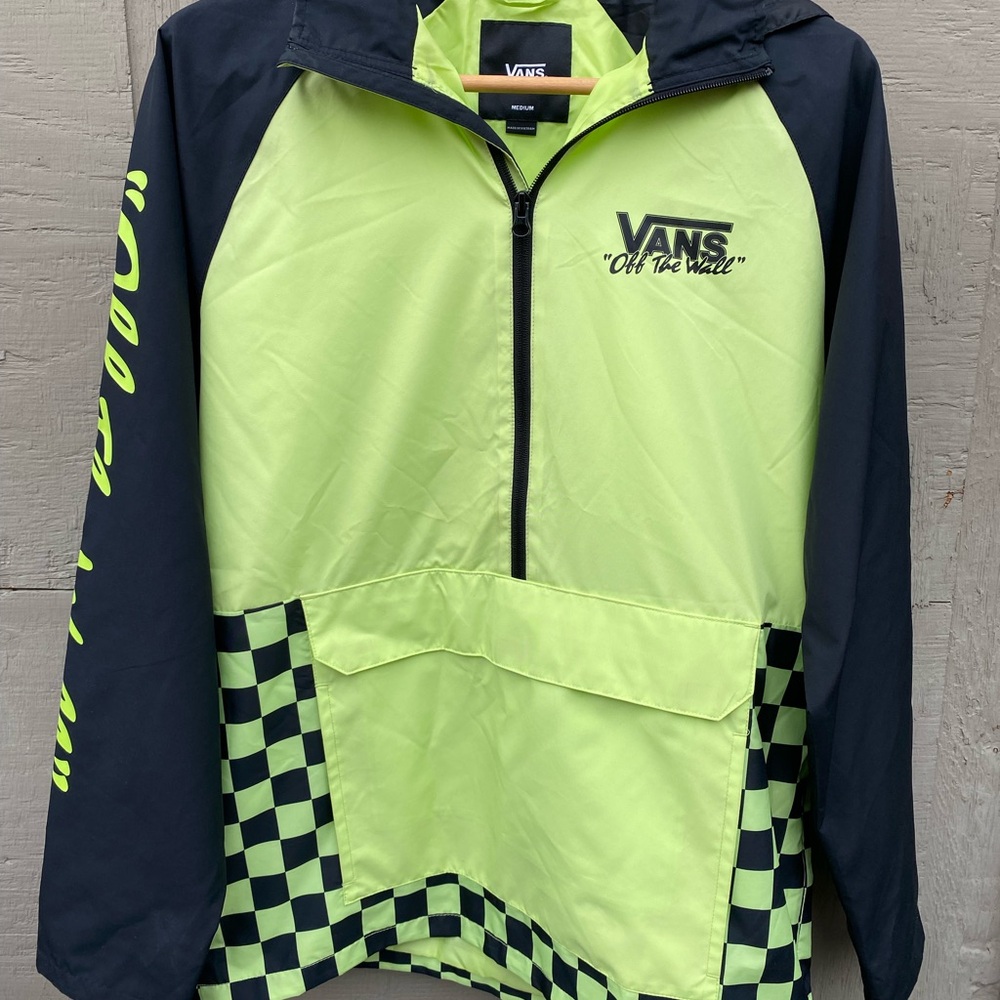 Vans checkered windbreaker men’s‎ size medium - Picture 2 of 6